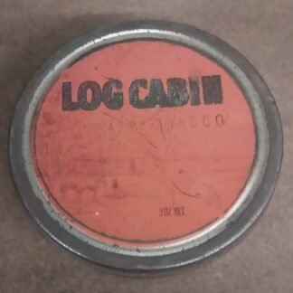 Log Cabin, Tobacco, Tin - 2142