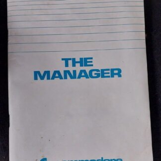 C64, Commodore 64, The Manager, Manuel