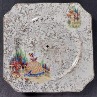 Mpire Staffordshire, Sandwich Plate, No Handle