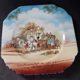 Falcon Ware, England, Sandwich Plate
