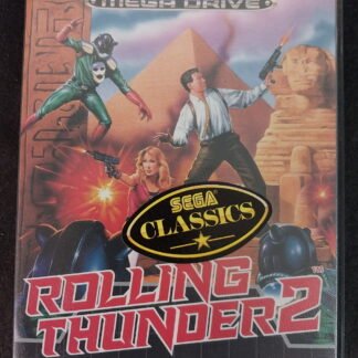 Rolling Thunder 2, Mega Drive, Sega Cartridge Game
