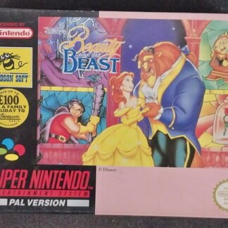 Beauty and the Beast, Super Nintendo, Cartridge, Game