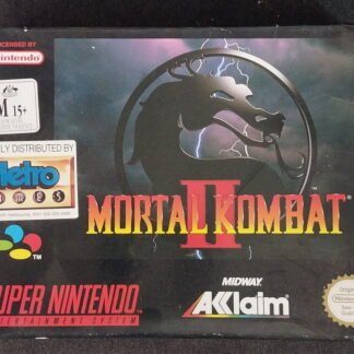 Mortal Kombat II, Super Nintendo, Cartridge, Game