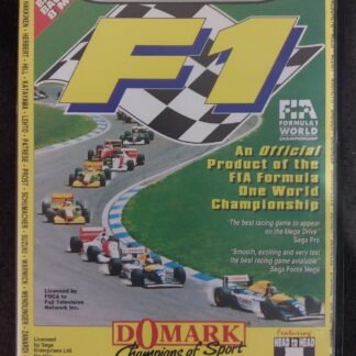 F1, An official Product, Mega Drive, Sega Cartridge Game