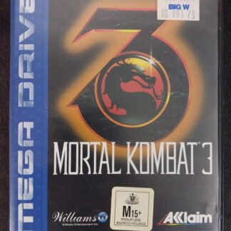 Mortal Kombat 3, Mega Drive, Sega Cartridge Game