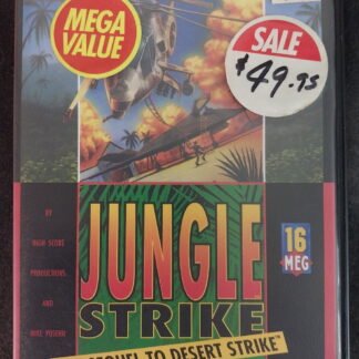Jungle Strike, Sequel to Desert Strike, Mega Drive, Sega Cartridge Game