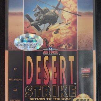 Desert Strike, Mega Drive, Sega Cartridge Game