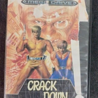 Crack Down, Mega Drive, Sega Cartridge Game