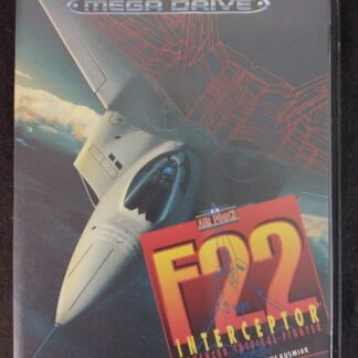 F22 Interceptor, Mega Drive, Sega Cartridge Game