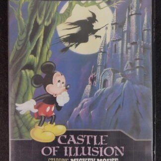 Castle of Illusion, Staring Mickey Mouse, Mega Drive, Sega Cartridge Game