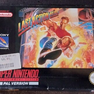 Last Action Hero, Super Nintendo, Game Cartridge