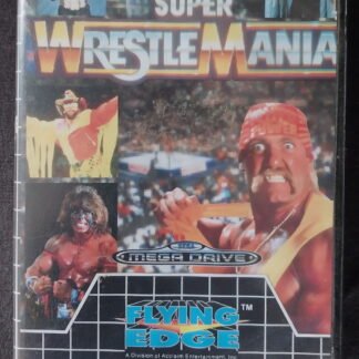 WF, Super Wrestle Mania, Mega Drive, Game Cartridge