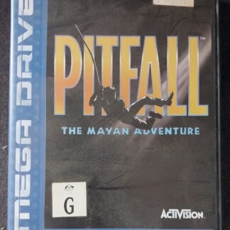 Pitfall, The Mayan Adventure, Mega Drive, Game Cartridge
