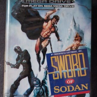Sword of Sodan, Mega Drive, Game Cartridge