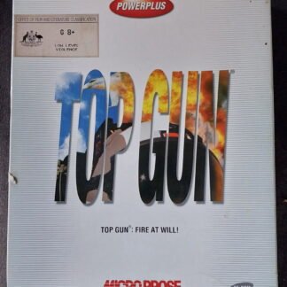 Top Gun, Fire at Will, MicroProse, CD-Rom, PC, Game