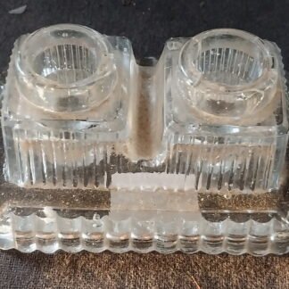 Glass Ink Fountains/wells, Chipped