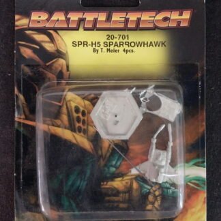 Battletech, SPR-H5, Sparrowhawk, By T Meler, Led Figure