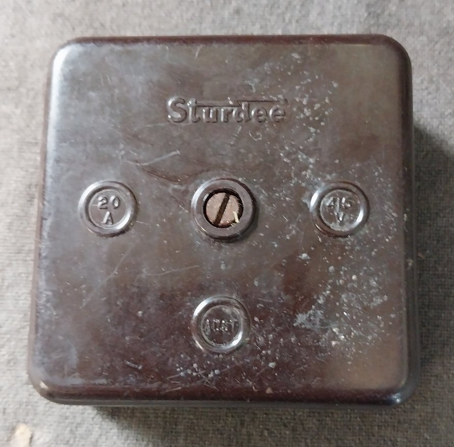 Vintage Sturdee Junction Box