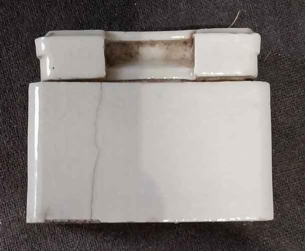 250V 8A-A1, Federal, Vintage Porcelain fuse holder